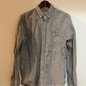 Club Monaco striped Oxford shirt